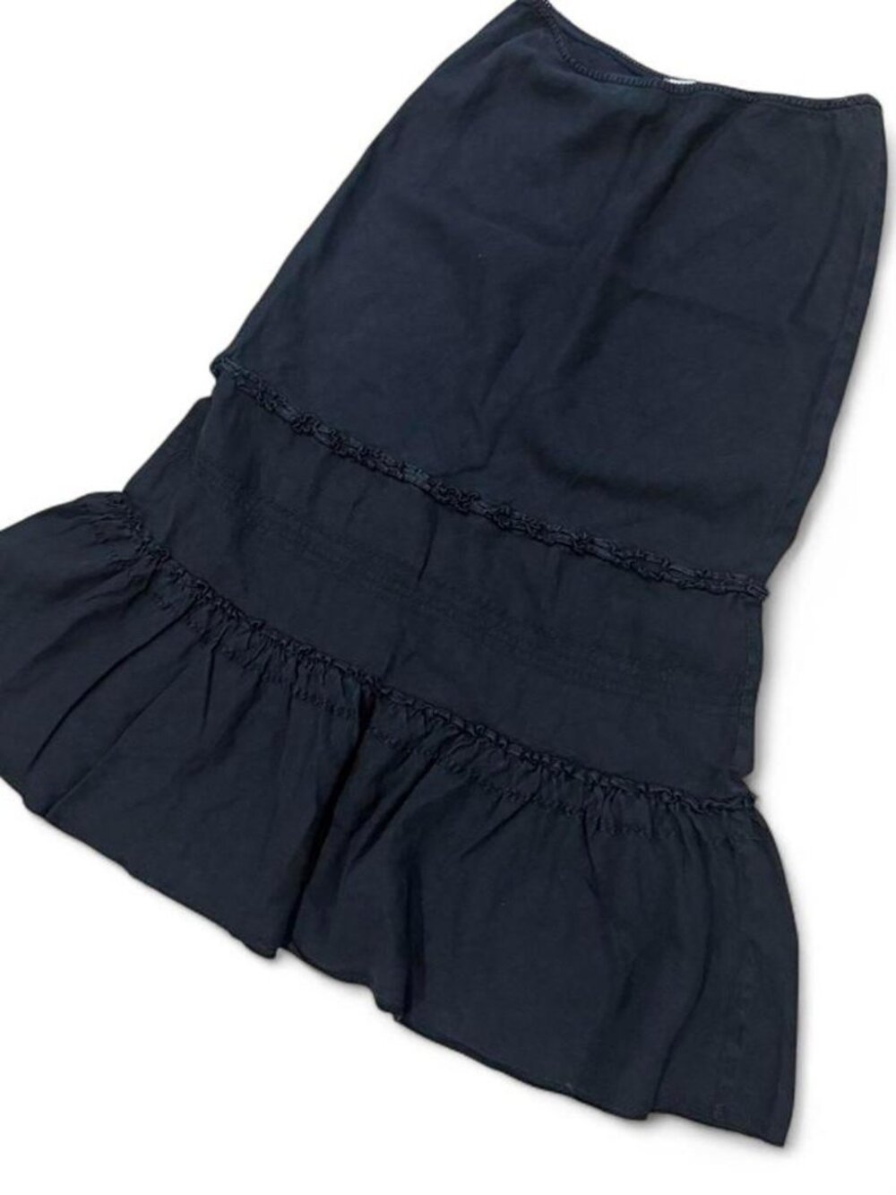 Vintage 100% linen odille skirt women’s size medium, made in the USA